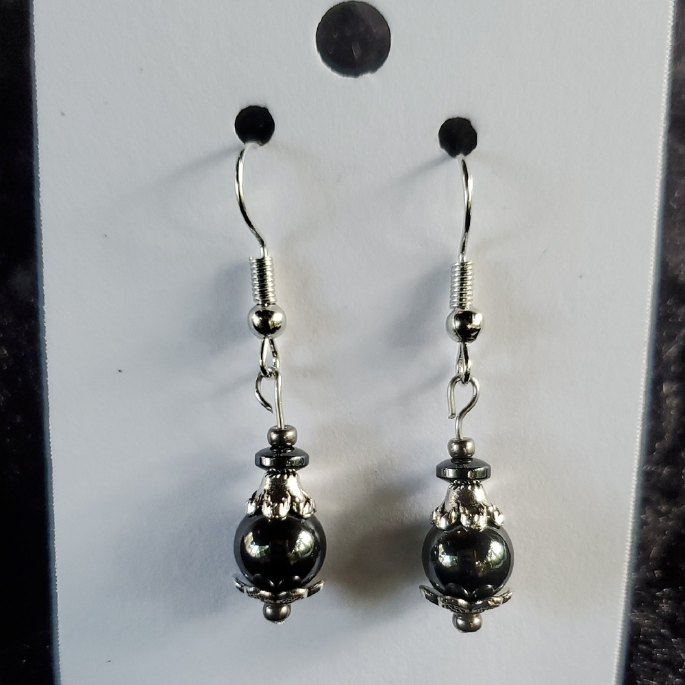 Elegant Silver Drop Earrings
